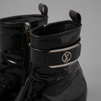 Louis Vuitton ルイヴィトン / 22SS ムーンライト ライン アンクルブーツ シューズ / NL1221 / size 36(23cm)  BLACK レディース