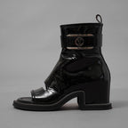 Louis Vuitton ルイヴィトン / 22SS ムーンライト ライン アンクルブーツ シューズ / NL1221 / size 36(23cm)  BLACK レディース