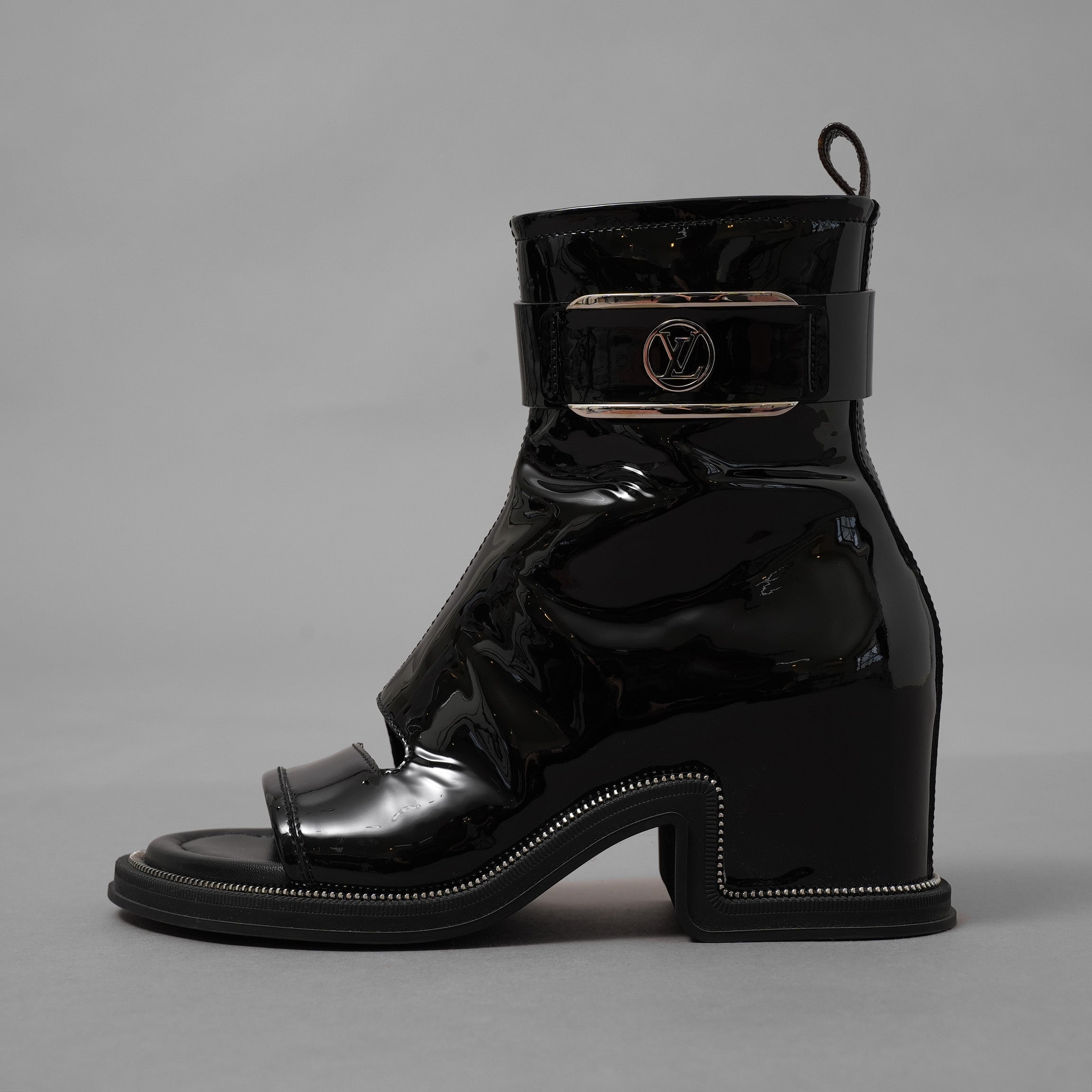 Louis Vuitton ルイヴィトン / 22SS ムーンライト ライン アンクルブーツ シューズ / NL1221 / size 36(23cm)  BLACK レディース