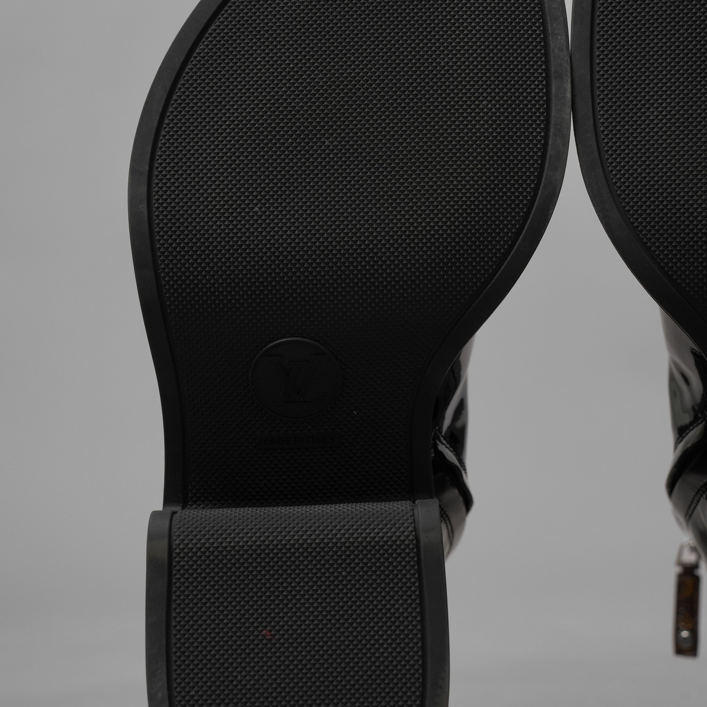 Louis Vuitton ルイヴィトン / 22SS ムーンライト ライン アンクルブーツ シューズ / NL1221 / size 36(23cm)  BLACK レディース