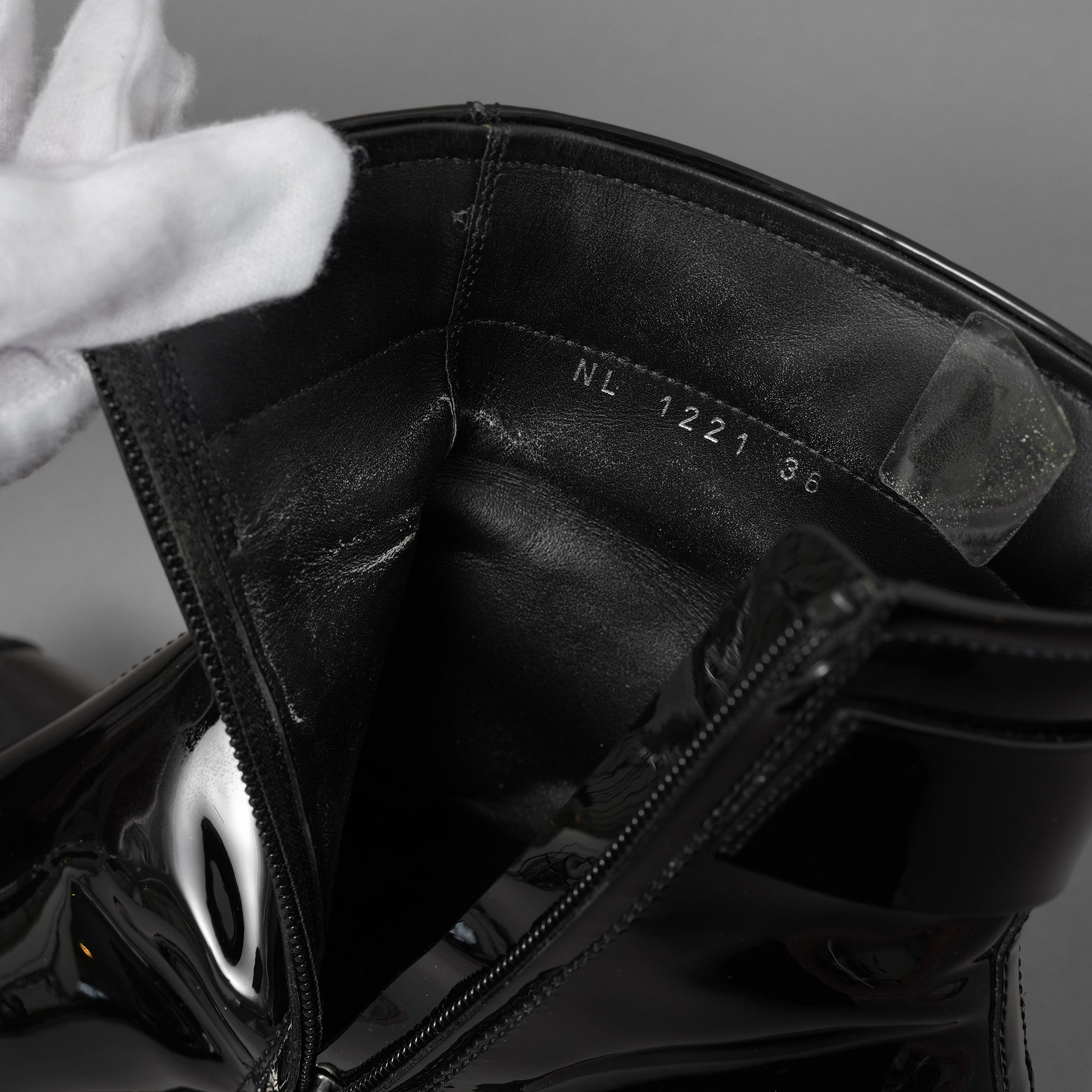 Louis Vuitton ルイヴィトン / 22SS ムーンライト ライン アンクルブーツ シューズ / NL1221 / size 36(23cm)  BLACK レディース