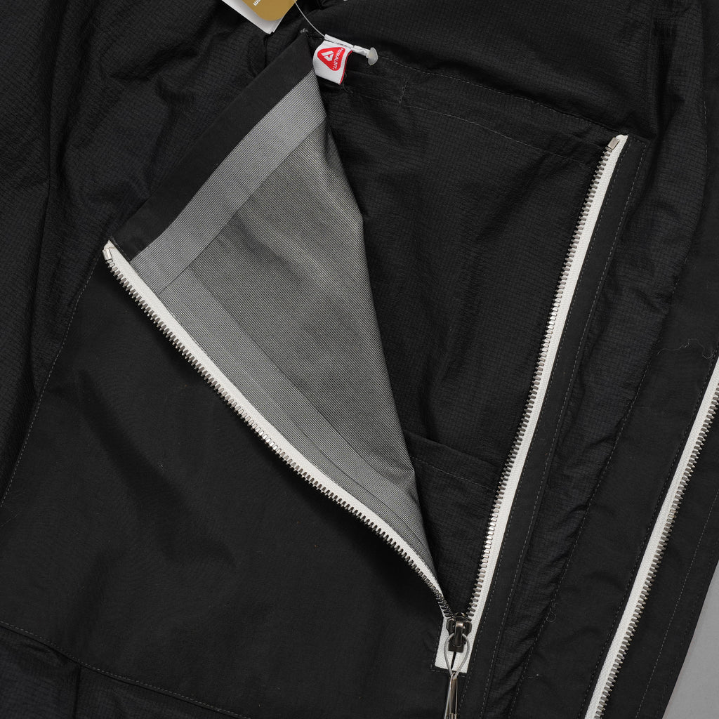 未使用品 taichi murakami タイチムラカミ / 24AW HIGHNECK LONG VEST PRIMALOFT ハイネックベスト プリマロフト ベスト / 23261004 / size 6 (BLACK × GRAY)