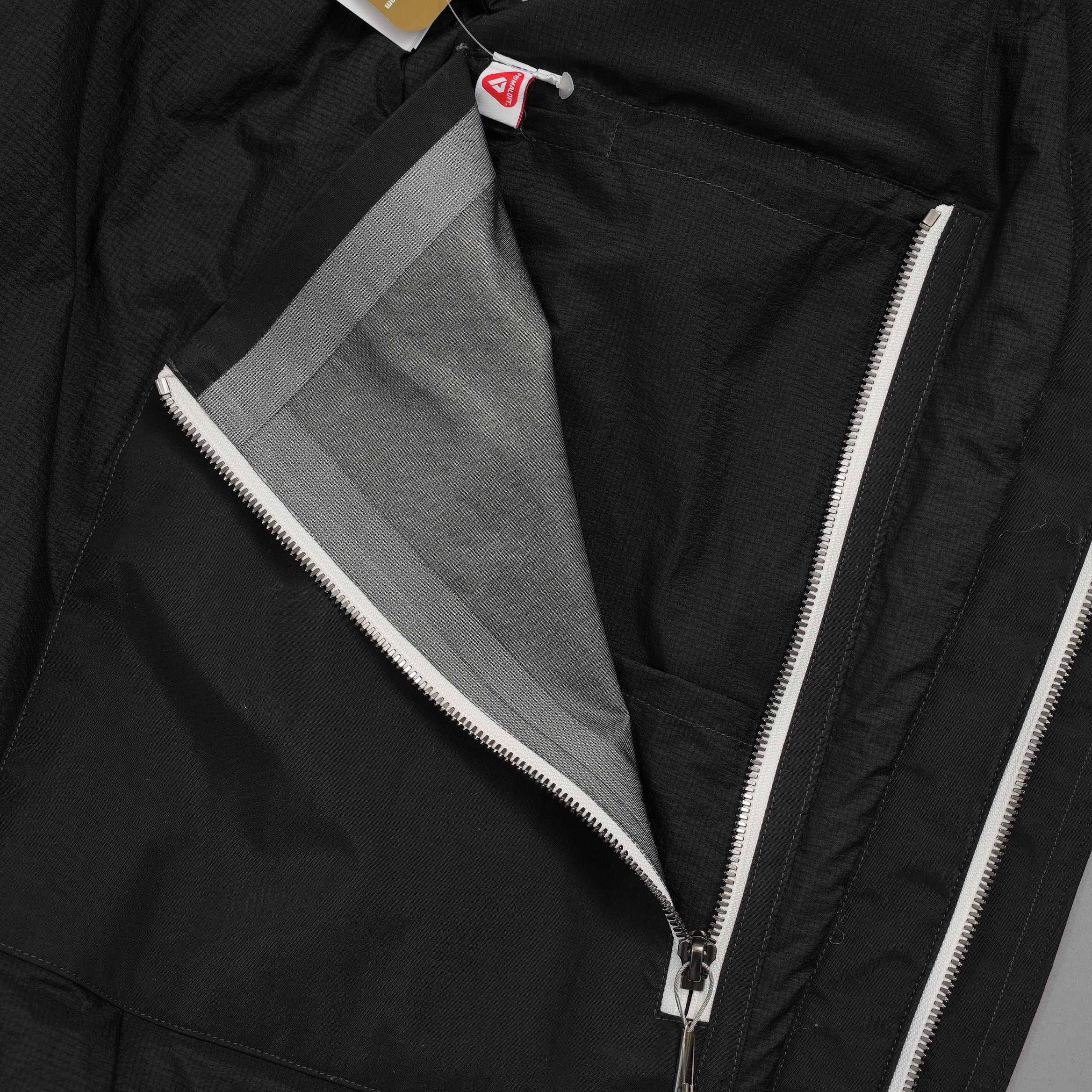 未使用品 taichi murakami タイチムラカミ / 24AW HIGHNECK LONG VEST PRIMALOFT ハイネックベスト プリマロフト ベスト / 23261004 / size 6 (BLACK × GRAY)