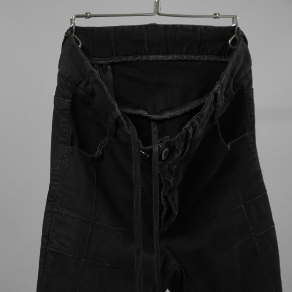 BORIS BIDJAN SABERI ボリスビジャンサベリ / 16SS P13 XTRATIGHT F1401M タイトフィット ストレッチデニム パンツ  / size  S (BLACK COLD DYED)