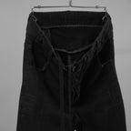BORIS BIDJAN SABERI ボリスビジャンサベリ / 16SS P13 XTRATIGHT F1401M タイトフィット ストレッチデニム パンツ  / size  S (BLACK COLD DYED)