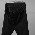 BORIS BIDJAN SABERI ボリスビジャンサベリ / 16SS P13 XTRATIGHT F1401M タイトフィット ストレッチデニム パンツ  / size  S (BLACK COLD DYED)