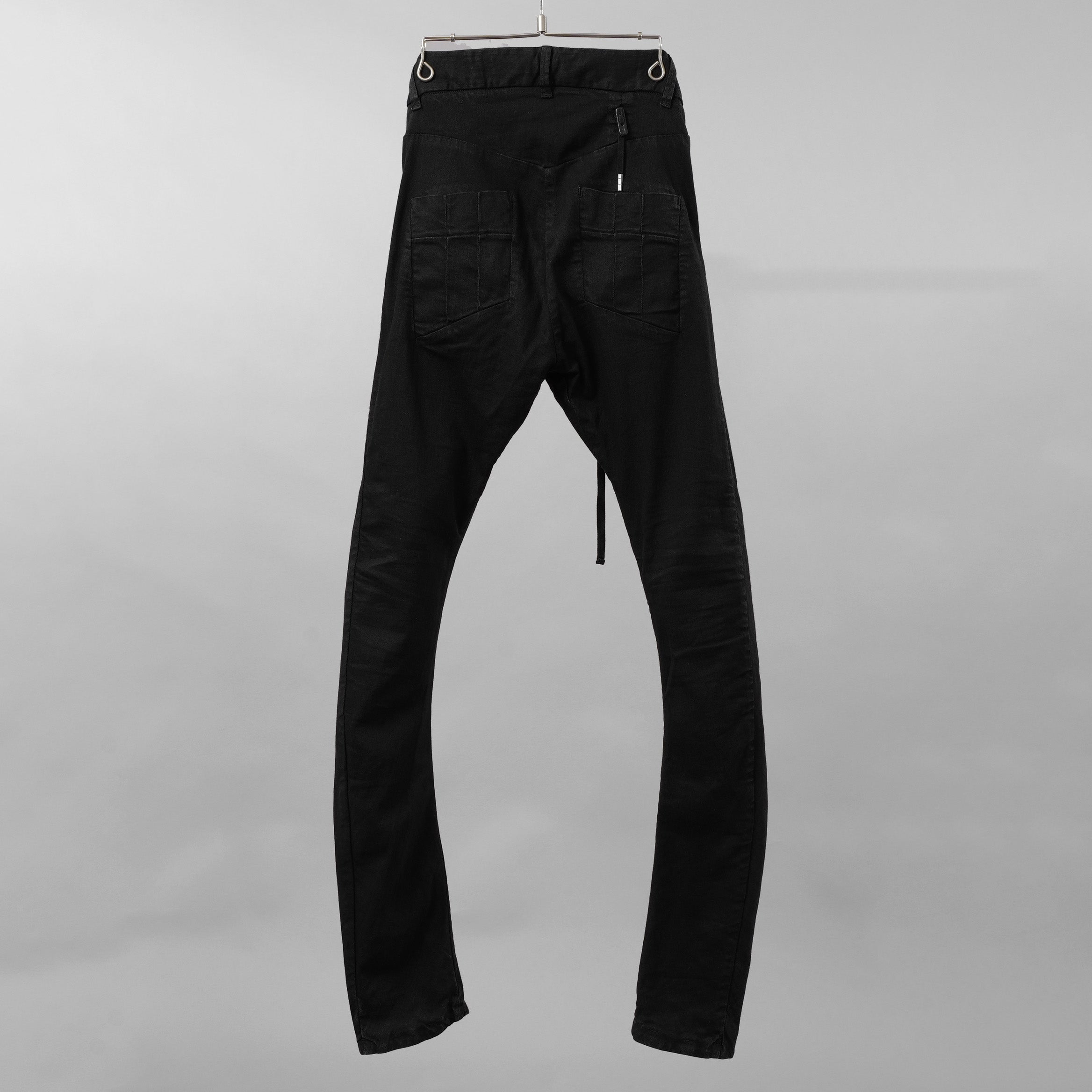 BORIS BIDJAN SABERI ボリスビジャンサベリ / 16SS P13 XTRATIGHT F1401M タイトフィット ストレッチデニム パンツ  / size  S (BLACK COLD DYED)