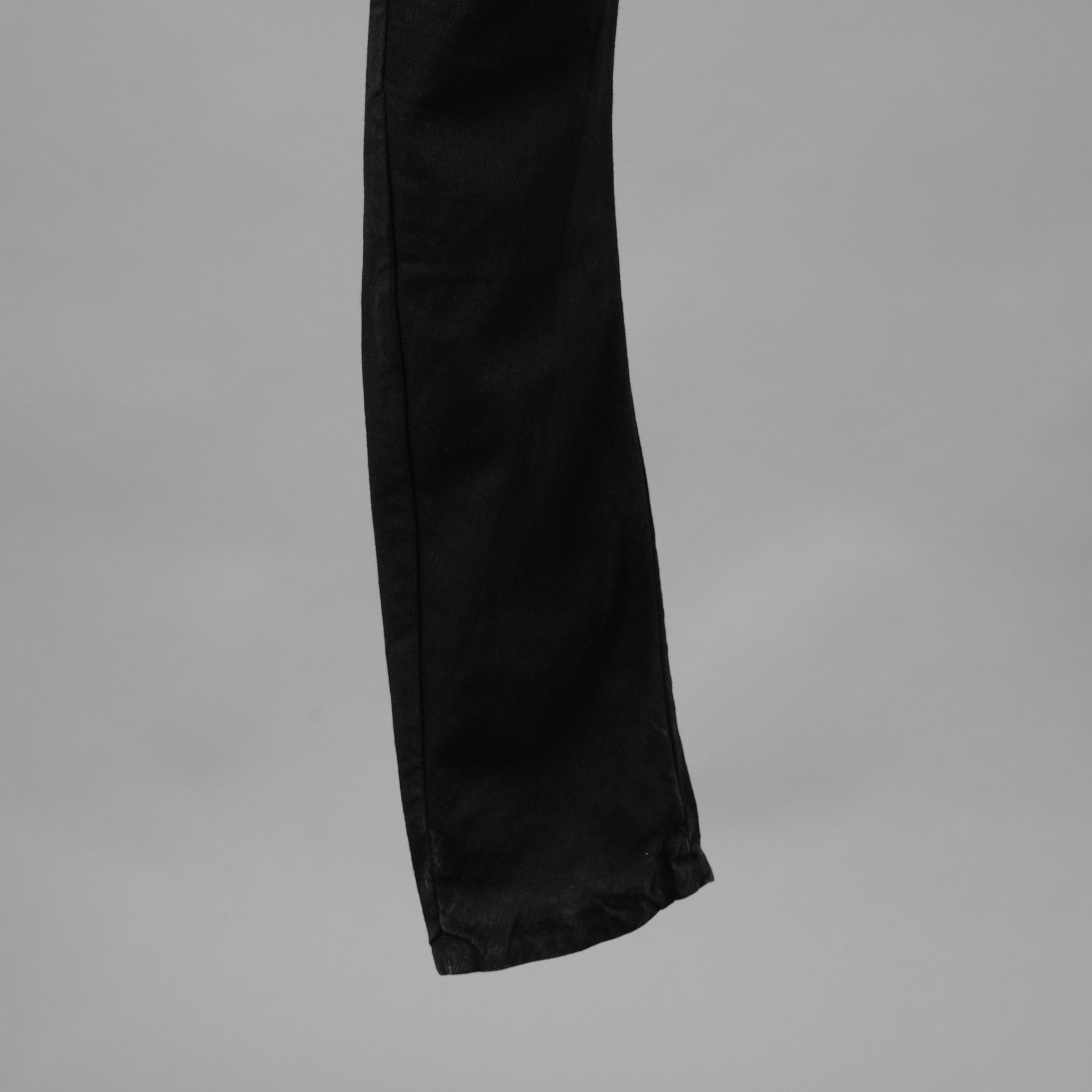 BORIS BIDJAN SABERI ボリスビジャンサベリ / 16SS P13 XTRATIGHT F1401M タイトフィット ストレッチデニム パンツ  / size  S (BLACK COLD DYED)