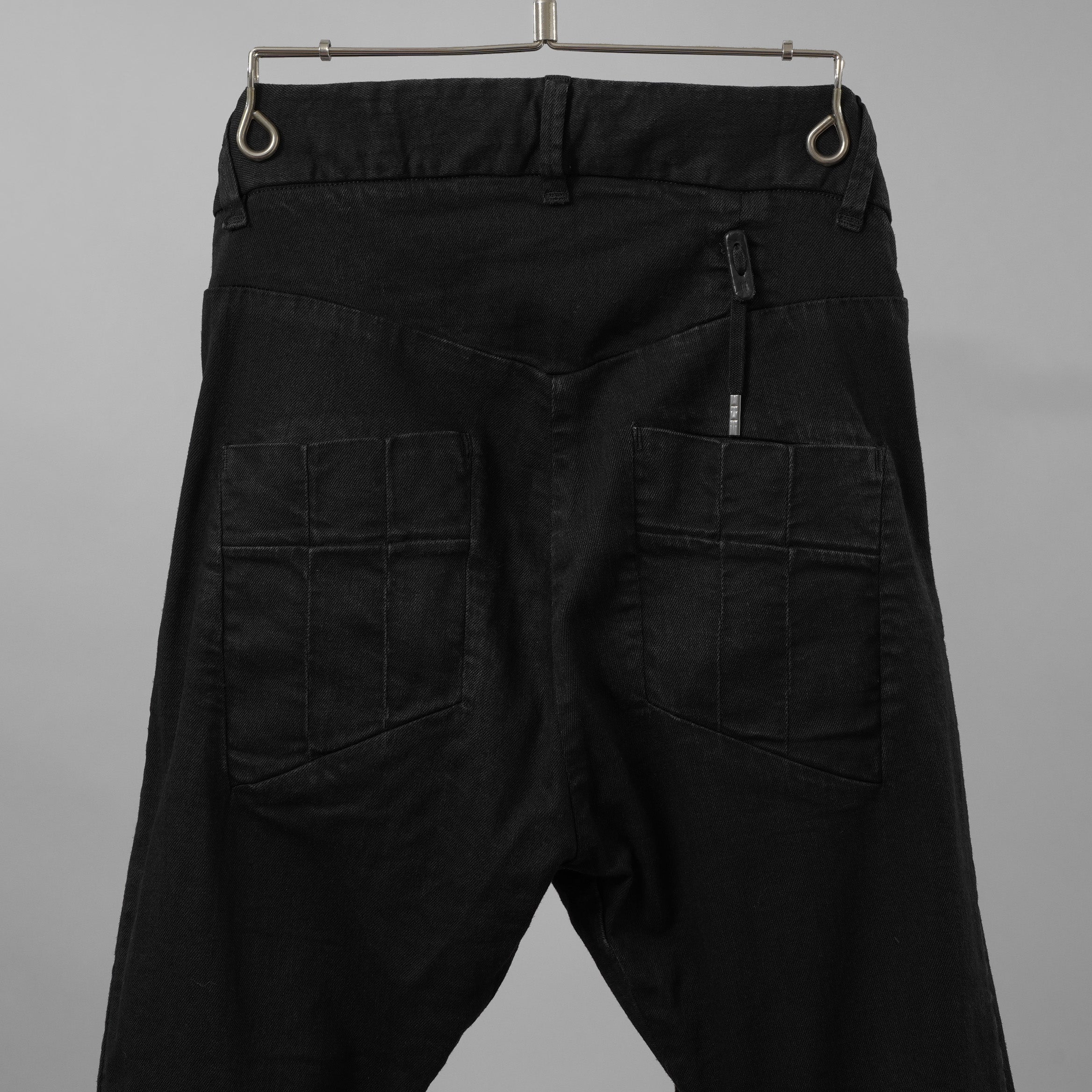 BORIS BIDJAN SABERI ボリスビジャンサベリ / 16SS P13 XTRATIGHT F1401M タイトフィット ストレッチデニム パンツ  / size  S (BLACK COLD DYED)