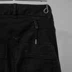 BORIS BIDJAN SABERI ボリスビジャンサベリ / 16SS P13 XTRATIGHT F1401M タイトフィット ストレッチデニム パンツ  / size  S (BLACK COLD DYED)