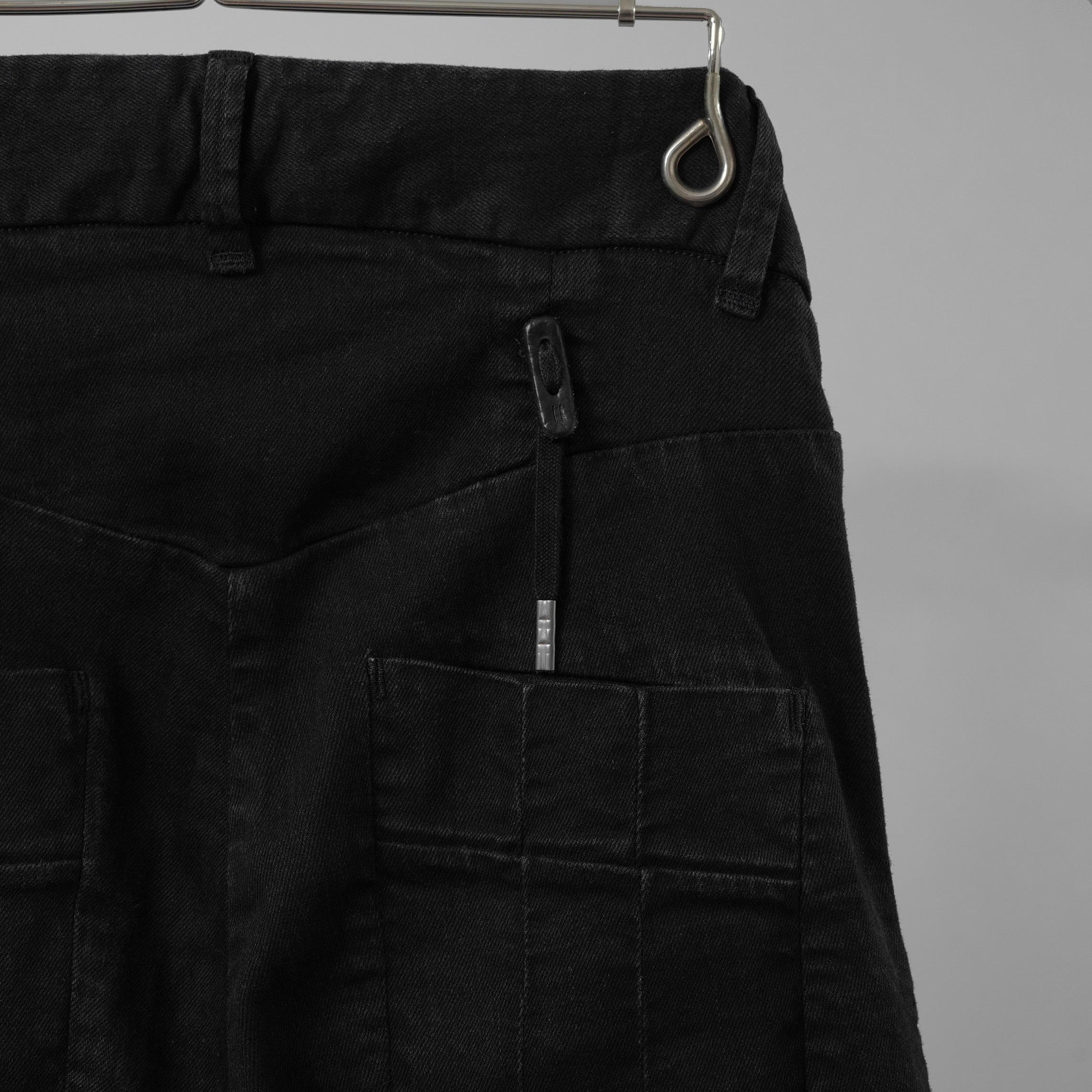 BORIS BIDJAN SABERI ボリスビジャンサベリ / 16SS P13 XTRATIGHT F1401M タイトフィット ストレッチデニム パンツ  / size  S (BLACK COLD DYED)