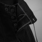 BORIS BIDJAN SABERI ボリスビジャンサベリ / 16SS P13 XTRATIGHT F1401M タイトフィット ストレッチデニム パンツ  / size  S (BLACK COLD DYED)