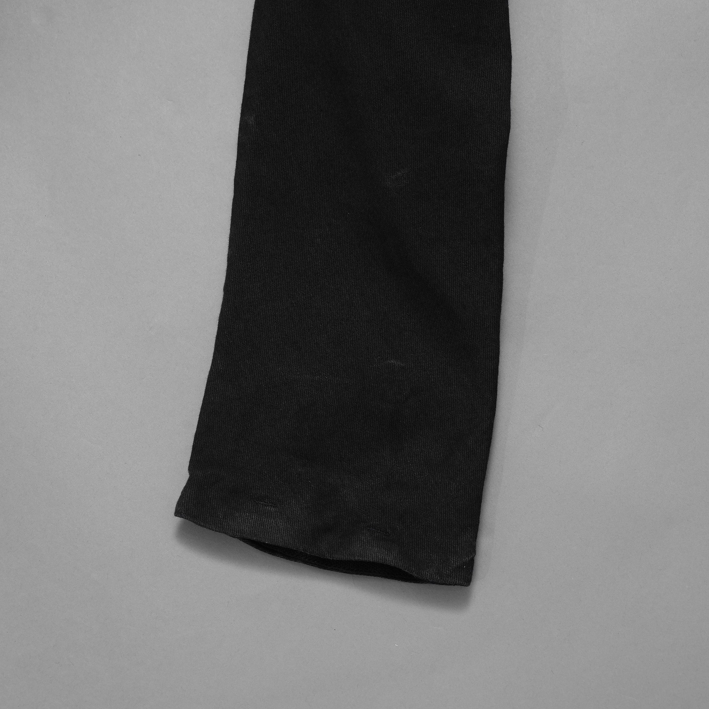 BORIS BIDJAN SABERI ボリスビジャンサベリ / 16SS P13 XTRATIGHT F1401M タイトフィット ストレッチデニム パンツ  / size  S (BLACK COLD DYED)