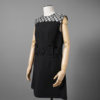 LOUIS VUITTON ルイヴィトン / 20AW 美品 モノグラム ノースリーブ ワンピース / RW202W / size 34 (BLACK) レディース