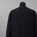 Valentino Garavani ヴァレンティノ ガラヴァーニ / 美品 23SS ロゴ シグネチャー ツイード ジャケット / 3V3CE2779GA / size 44 (NAVY)