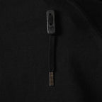 希少 BORIS BIDJAN SABERI ボリスビジャンサベリ / HYBRID ZIPPER3.1 ST  long Hooded Zip Jacket - Reversible - Seam Taped - Object Dyed / FKU10001 + FTO00002 / ロング フーディー ジャケット / size S (BLACK）