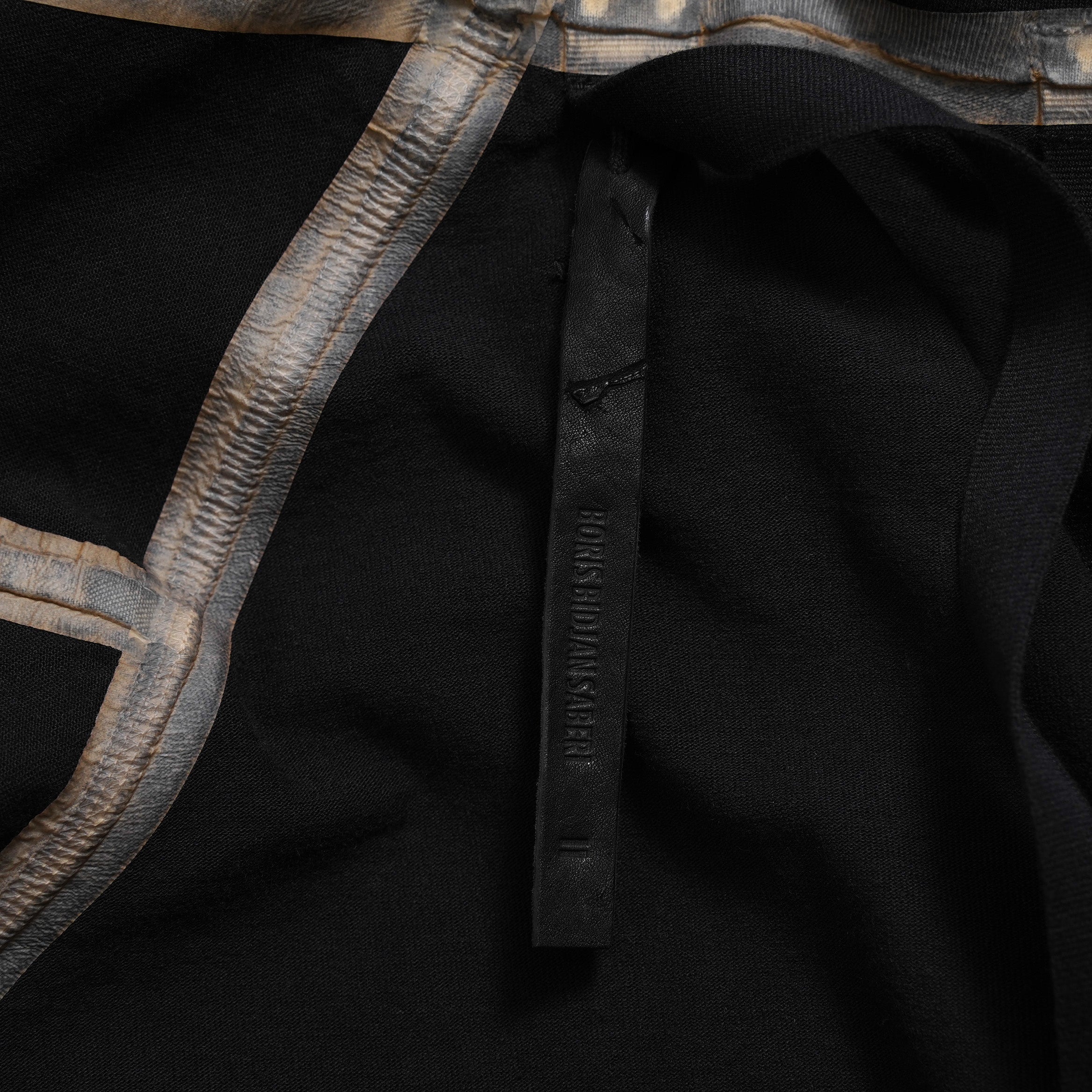 希少 BORIS BIDJAN SABERI ボリスビジャンサベリ / HYBRID ZIPPER3.1 ST  long Hooded Zip Jacket - Reversible - Seam Taped - Object Dyed / FKU10001 + FTO00002 / ロング フーディー ジャケット / size S (BLACK）