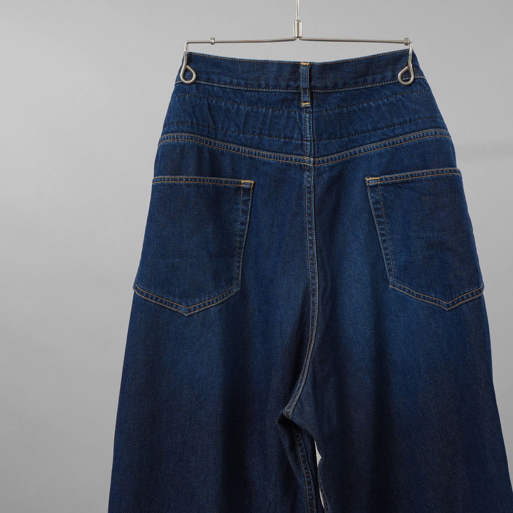 KAZUYUKI KUMAGAI ATTACHMENT カズユキクマガイ アタッチメント / 美品 19AW ラップデニム パンツ / KP93-031 / size 2 (INDIGO)