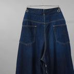 KAZUYUKI KUMAGAI ATTACHMENT カズユキクマガイ アタッチメント / 美品 19AW ラップデニム パンツ / KP93-031 / size 2 (INDIGO)