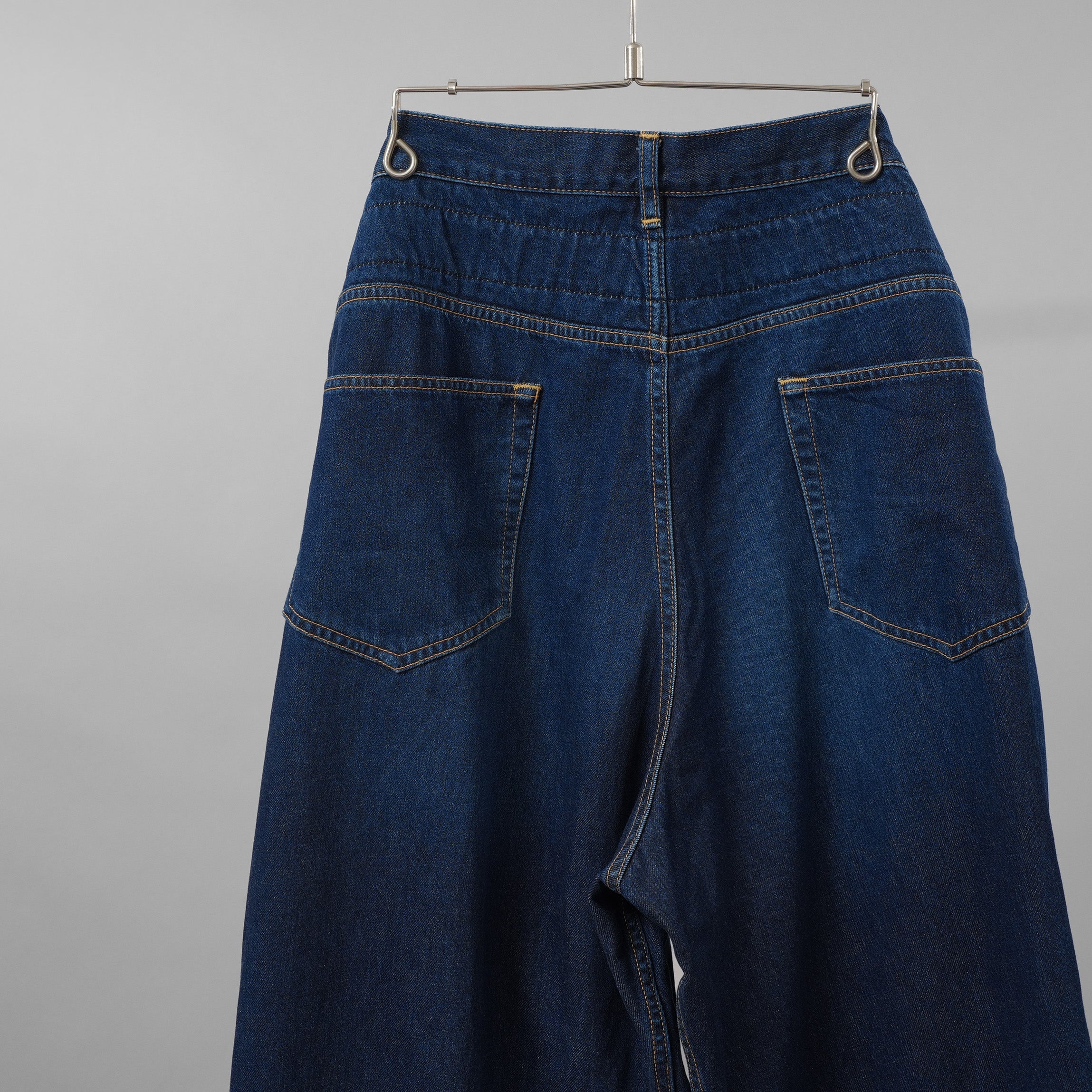 KAZUYUKI KUMAGAI ATTACHMENT カズユキクマガイ アタッチメント / 美品 19AW ラップデニム パンツ / KP93-031 / size 2 (INDIGO)