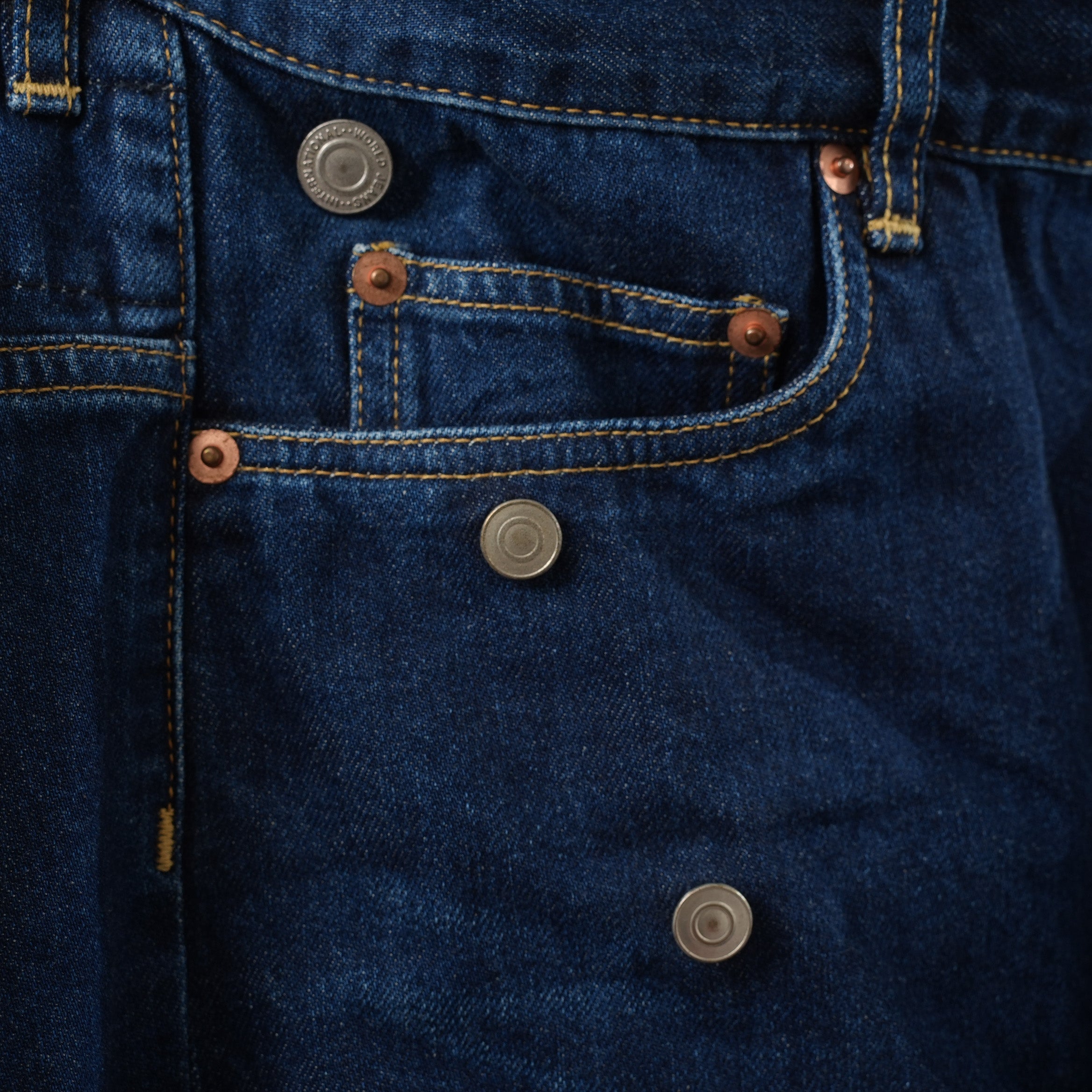KAZUYUKI KUMAGAI ATTACHMENT カズユキクマガイ アタッチメント / 美品 19AW ラップデニム パンツ / KP93-031 / size 2 (INDIGO)