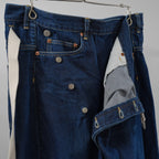 KAZUYUKI KUMAGAI ATTACHMENT カズユキクマガイ アタッチメント / 美品 19AW ラップデニム パンツ / KP93-031 / size 2 (INDIGO)
