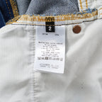 KAZUYUKI KUMAGAI ATTACHMENT カズユキクマガイ アタッチメント / 美品 19AW ラップデニム パンツ / KP93-031 / size 2 (INDIGO)