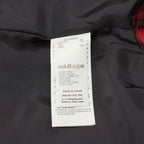 sacai サカイ / 美品 22SS Buffalo Check Pullover 半袖シャツ / 22-05943 / size 3 (RED×BLACK) レディース