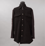 NAMACHEKO ナマチェコ / 美品 24AW MA-1 SHIRT 長袖シャツ / NW24-403-N9001-7020 / size S (GANACHE)