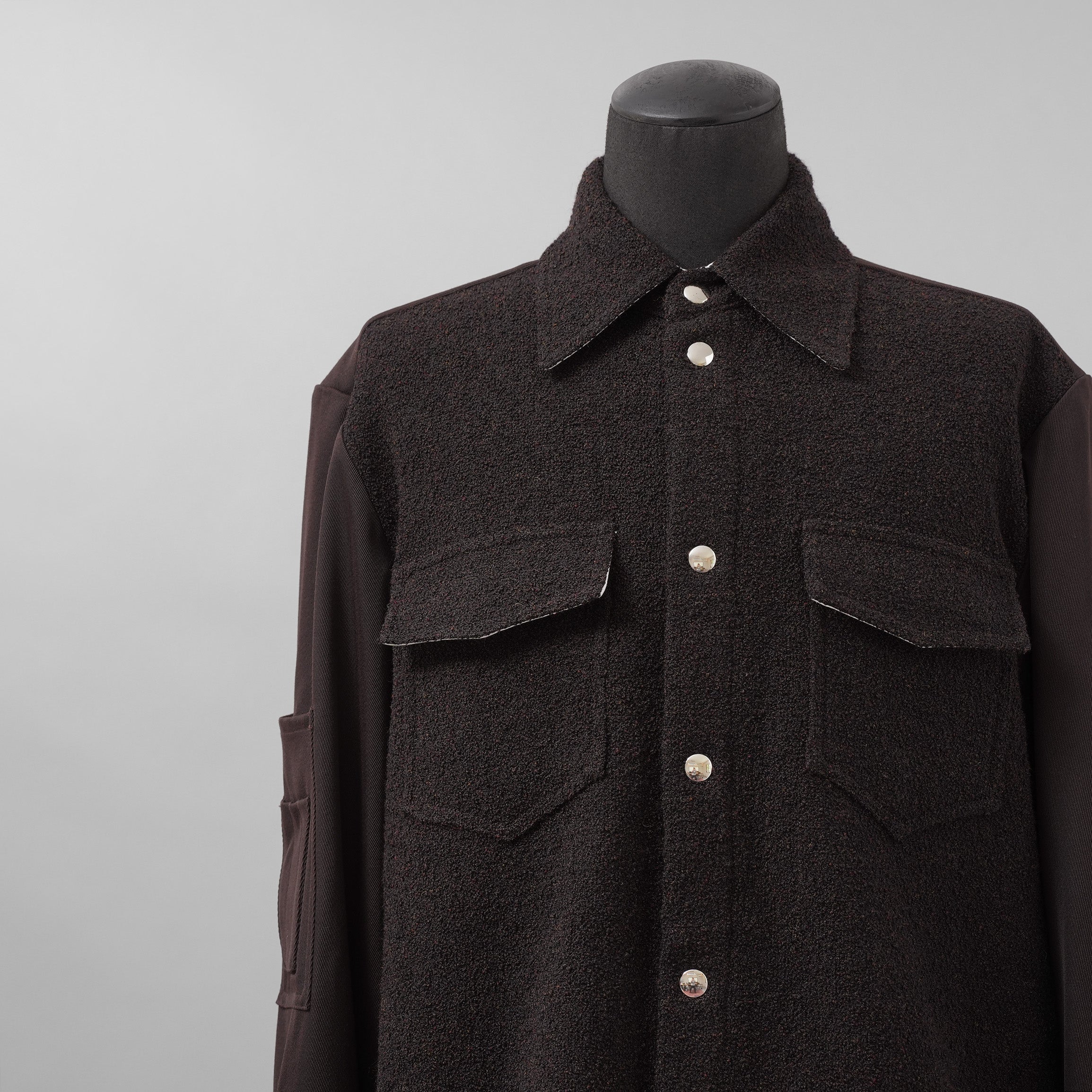 m.a+ エムエークロス / 23AW VERTICAL POCKETS FITTED COAT / GUIDI