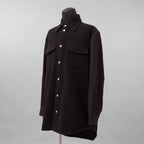 NAMACHEKO ナマチェコ / 美品 24AW MA-1 SHIRT 長袖シャツ / NW24-403-N9001-7020 / size S (GANACHE)