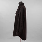 NAMACHEKO ナマチェコ / 美品 24AW MA-1 SHIRT 長袖シャツ / NW24-403-N9001-7020 / size S (GANACHE)