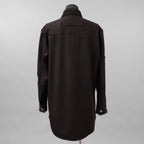 NAMACHEKO ナマチェコ / 美品 24AW MA-1 SHIRT 長袖シャツ / NW24-403-N9001-7020 / size S (GANACHE)
