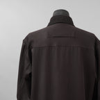 NAMACHEKO ナマチェコ / 美品 24AW MA-1 SHIRT 長袖シャツ / NW24-403-N9001-7020 / size S (GANACHE)