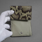 FENDI フェンディ / 美品 パイソン ピーカブー コンパクトウォレット / 三つ折り財布 / 8M0426 アクセサリー