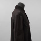 NAMACHEKO ナマチェコ / 美品 24AW MA-1 SHIRT 長袖シャツ / NW24-403-N9001-7020 / size S (GANACHE)
