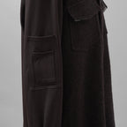 NAMACHEKO ナマチェコ / 美品 24AW MA-1 SHIRT 長袖シャツ / NW24-403-N9001-7020 / size S (GANACHE)