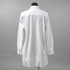 Yohji Yamamoto POUR HOMME ヨウジヤマモト プールオム / 美品 23SS コットンブロード ドレスシャツ / 長袖シャツ / HZ-B64-012 / size 2 (WHITE)