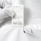 Yohji Yamamoto POUR HOMME ヨウジヤマモト プールオム / 美品 23SS コットンブロード ドレスシャツ / 長袖シャツ / HZ-B64-012 / size 2 (WHITE)