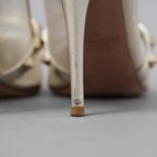 Valentino Garavani ヴァレンティノ ガラヴァーニ / 21AW ロックスタッズ アルコーブ メッシュ パンプス シューズ / size 35.5 (22.5cm) GOLD レディース