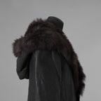 超希少 新品 incarnation インカネーション / 24AW HEAVY WEIGHT BABY CALF LEAHER LAPELLESS JACKET LINED JJK-1 WITH SHEARLING COLLAR ヘヴィーベビーカーフ レザー ジャケット /