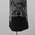 DIESEL ディーゼル / 美品 25SS K-Callisto Vest ダメージ加工 ニット ベスト / size M  (BLACK)