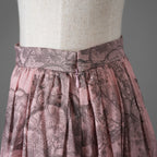 Christian Dior クリスチャンディオール / 23SS 美品 ディオリビエラ 京都 限定 トワルドジュイ フレアスカート / ミディスカート / 341J90A3877 / size 38 (PINK) レディース
