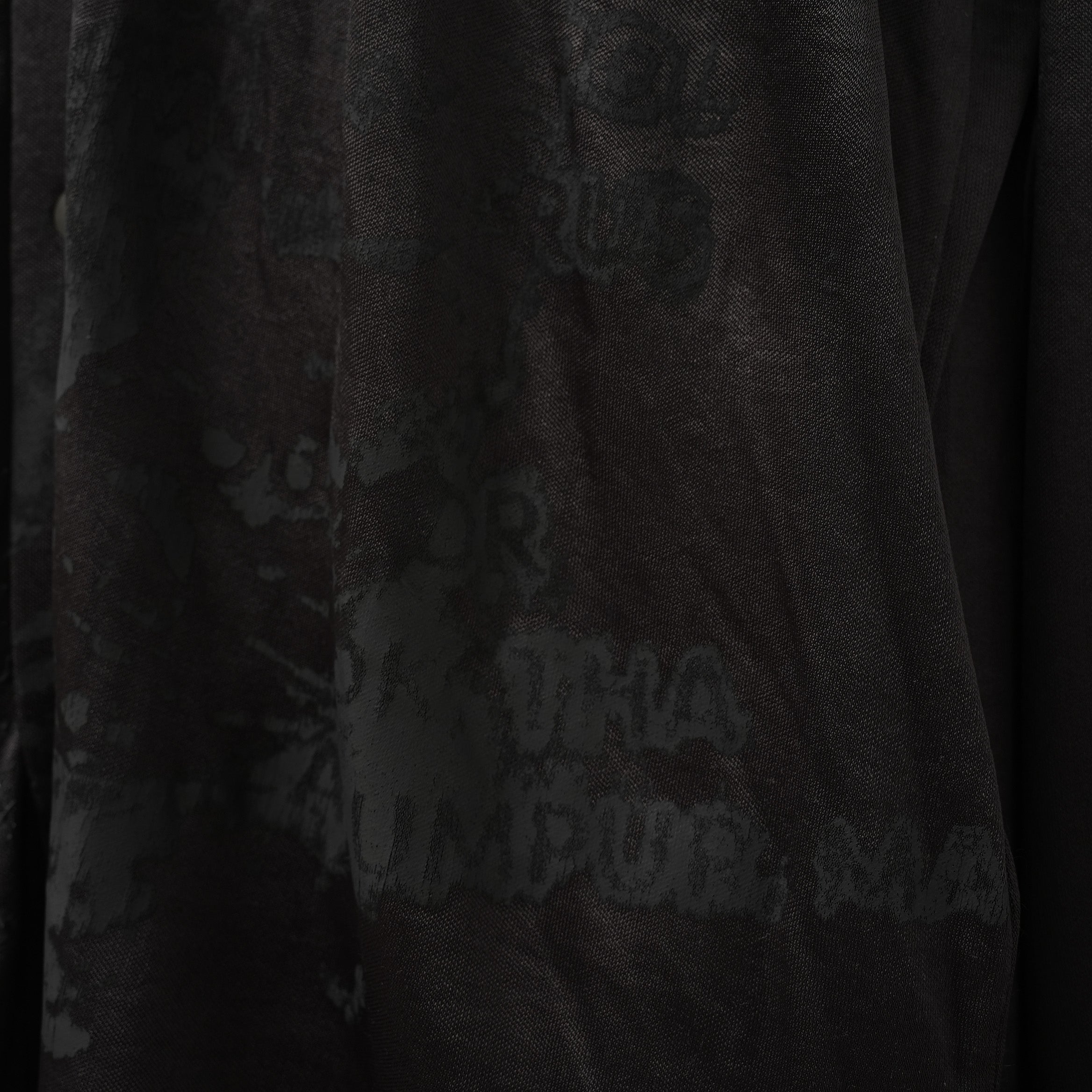 DIESEL ディーゼル / 美品 23AW S-FREDRIC-PLAIN 長袖シャツ / A181730SPAC / size 48 (BLACK)