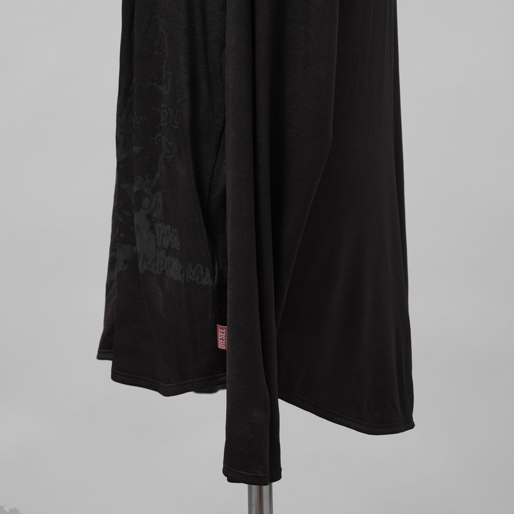 DIESEL ディーゼル / 美品 23AW S-FREDRIC-PLAIN 長袖シャツ / A181730SPAC / size 48 (BLACK)
