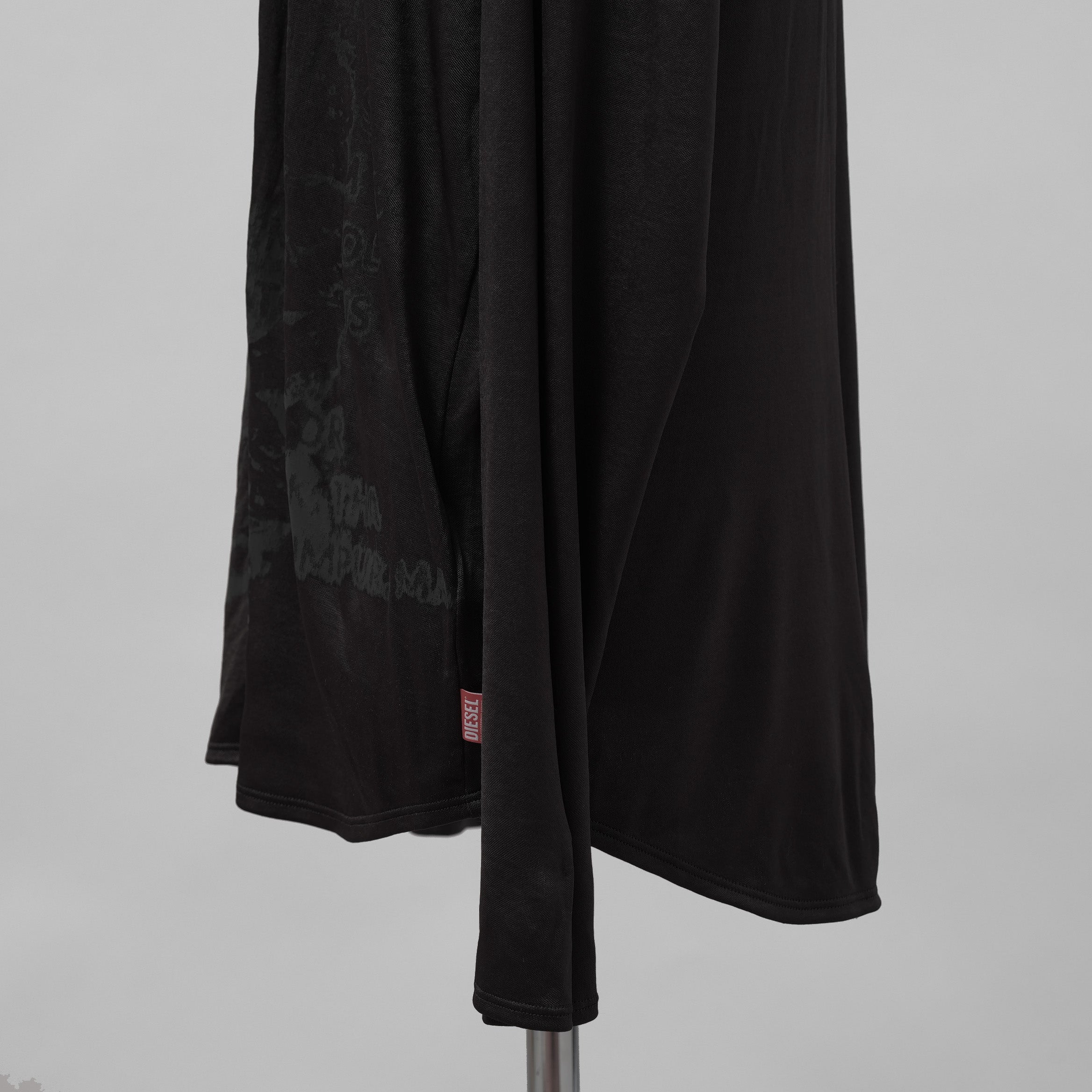 DIESEL ディーゼル / 美品 23AW S-FREDRIC-PLAIN 長袖シャツ / A181730SPAC / size 48 (BLACK)