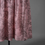 Christian Dior クリスチャンディオール / 23SS 美品 ディオリビエラ 京都 限定 トワルドジュイ フレアスカート / ミディスカート / 341J90A3877 / size 38 (PINK) レディース
