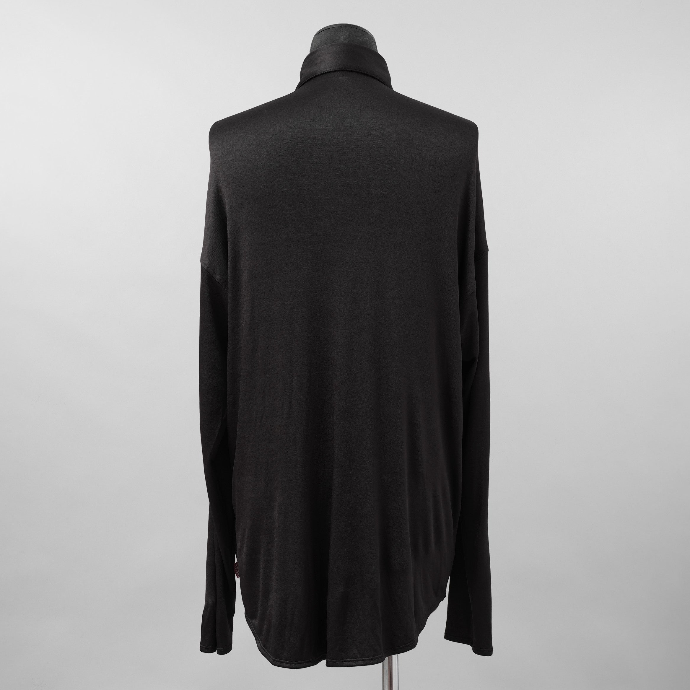 DIESEL ディーゼル / 美品 23AW S-FREDRIC-PLAIN 長袖シャツ / A181730SPAC / size 48 (BLACK)