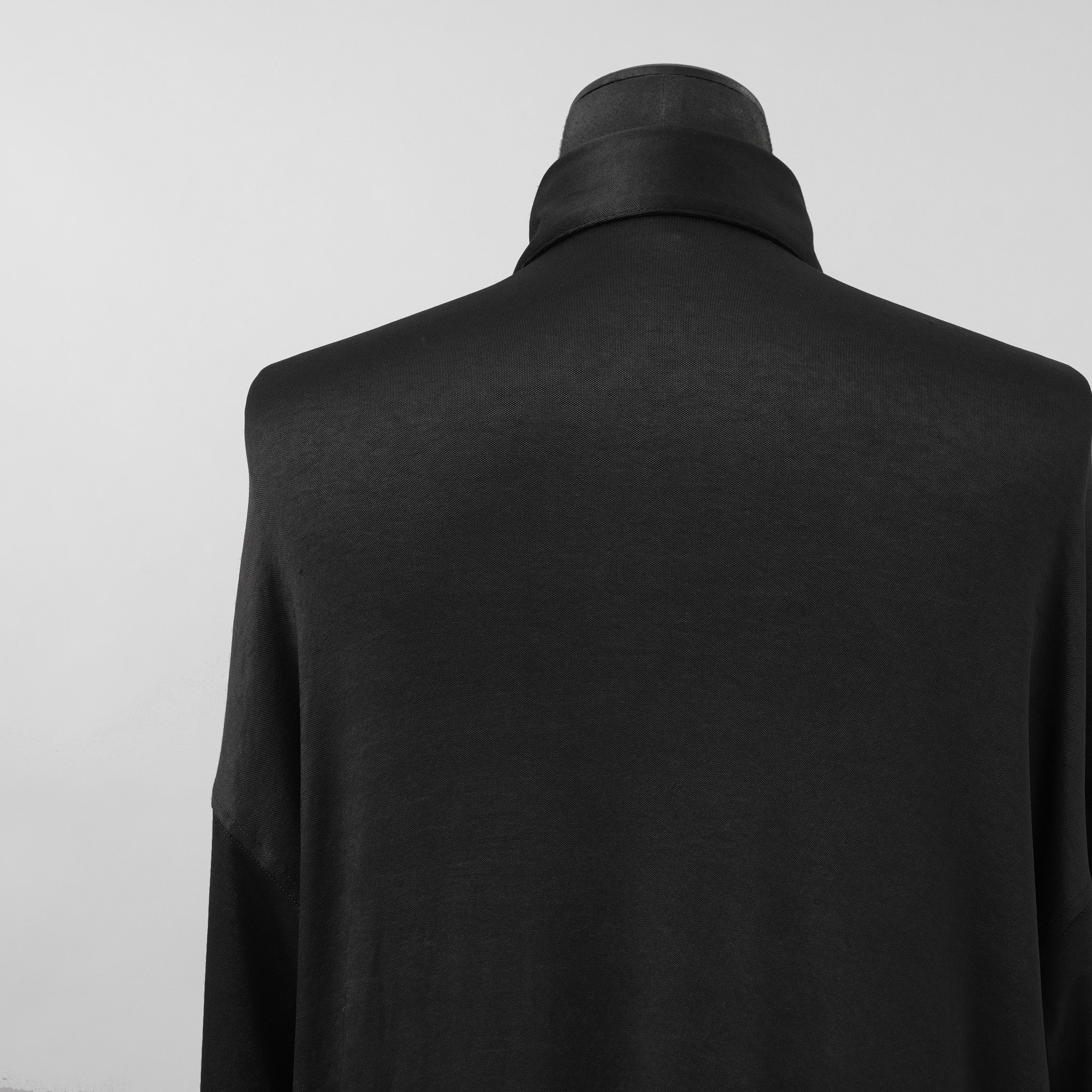 DIESEL ディーゼル / 美品 23AW S-FREDRIC-PLAIN 長袖シャツ / A181730SPAC / size 48 (BLACK)