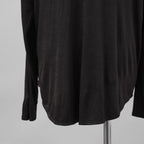 DIESEL ディーゼル / 美品 23AW S-FREDRIC-PLAIN 長袖シャツ / A181730SPAC / size 48 (BLACK)